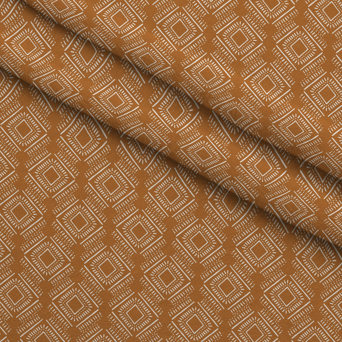 Terracotta Daydream Pattern 16 Minky Fabric