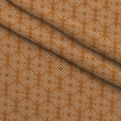 Terracotta Daydream Pattern 16 Minky Fabric