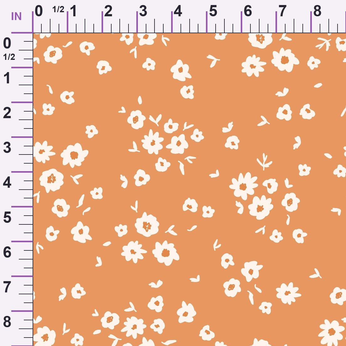 Terracotta Daydream Pattern 3 Minky Fabric