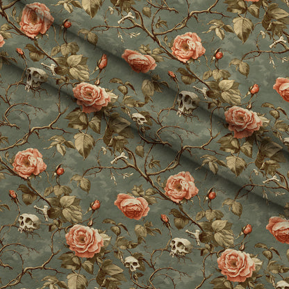Thorned Roses Pattern 9 Minky Fabric