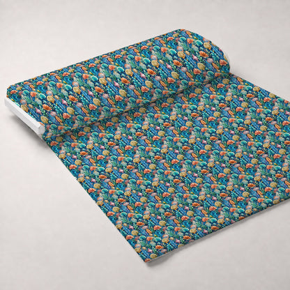 Tidal Treasures Pattern 4 Minky Fabric