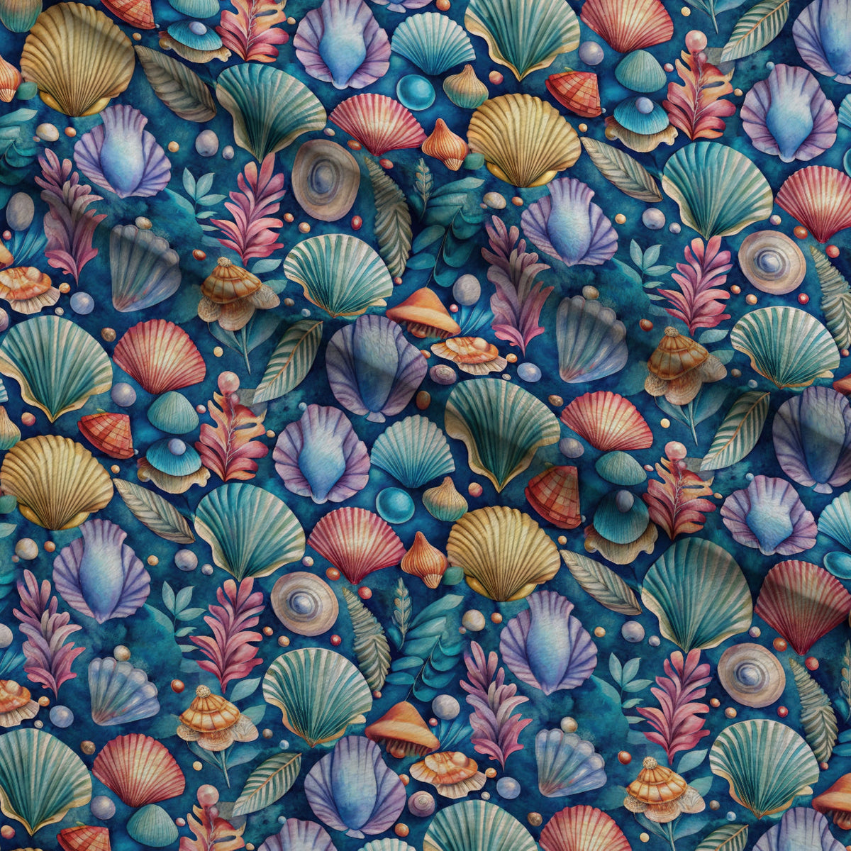 Tidal Treasures Pattern 5 Minky Fabric