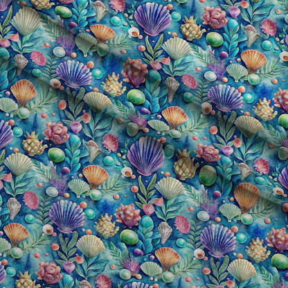 Tidal Treasures Pattern 6 Minky Fabric