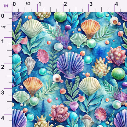 Tidal Treasures Pattern 6 Minky Fabric