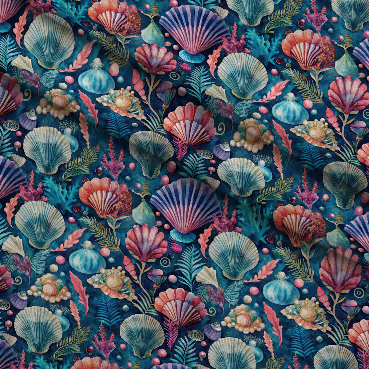 Tidal Treasures Pattern 7 Minky Fabric
