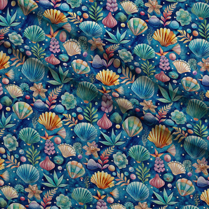 Tidal Treasures Pattern 9 Minky Fabric