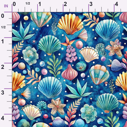 Tidal Treasures Pattern 9 Minky Fabric