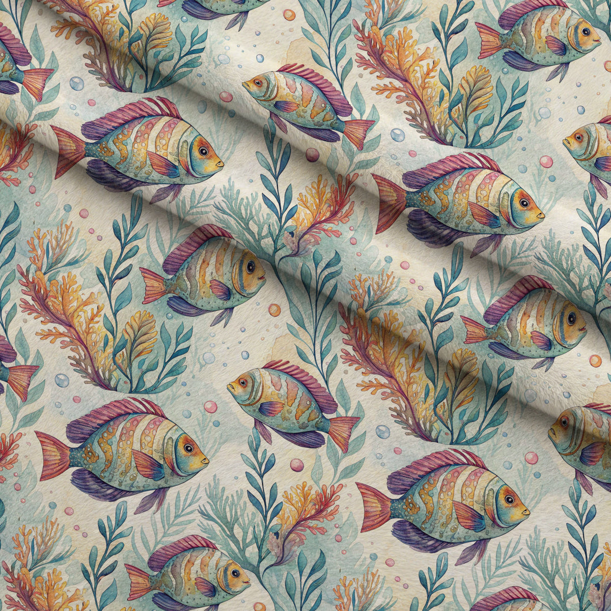 Tidepool Treasures Pattern 2 Minky Fabric