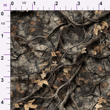 Timber Tangle Pattern 18 Minky Fabric
