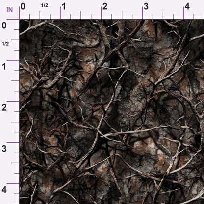 Timber Tangle Pattern 19 Minky Fabric