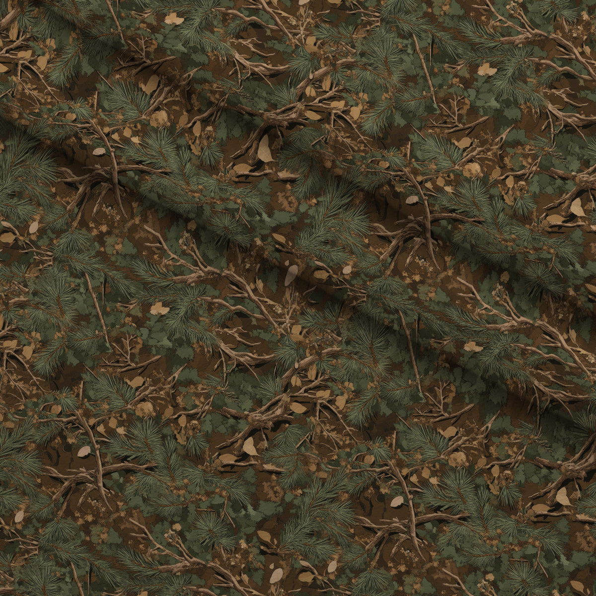 Timber Tangle Pattern 2 Minky Fabric