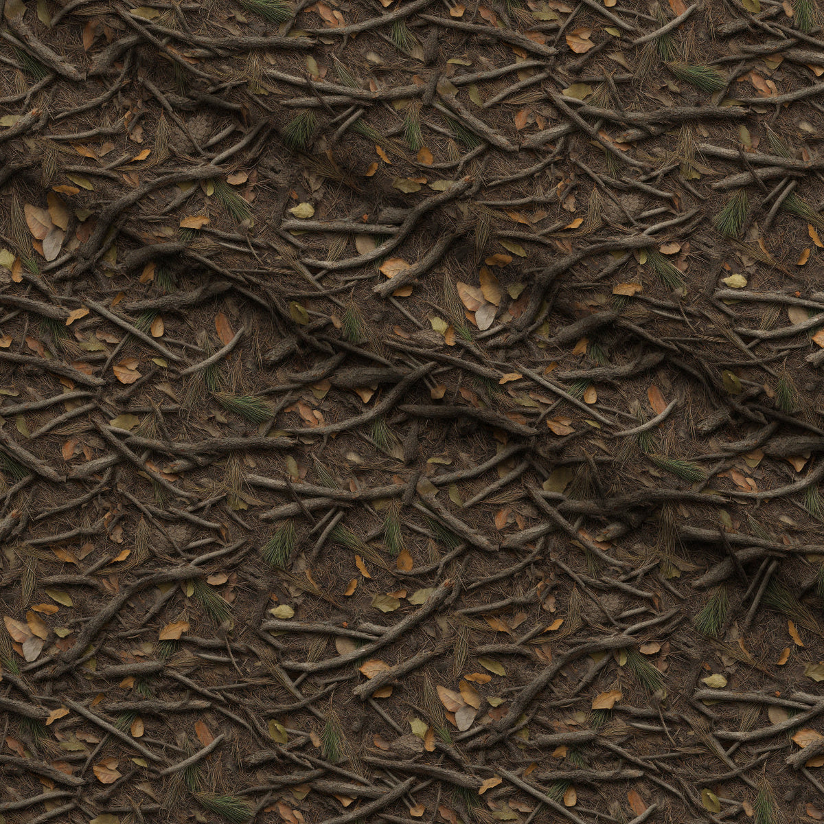 Timber Tangle Pattern 3 Minky Fabric