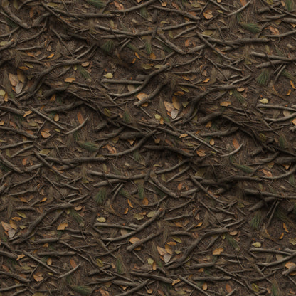Timber Tangle Pattern 3 Minky Fabric