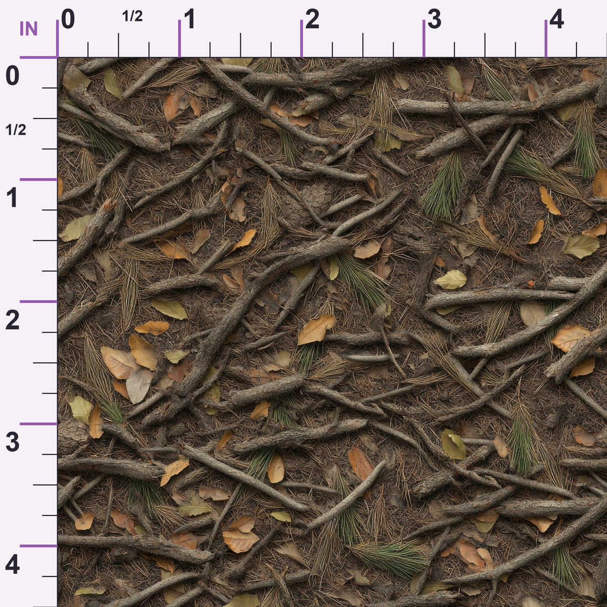 Timber Tangle Pattern 3 Minky Fabric