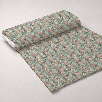 Timeworn Ephemera Pattern 4 Minky Fabric