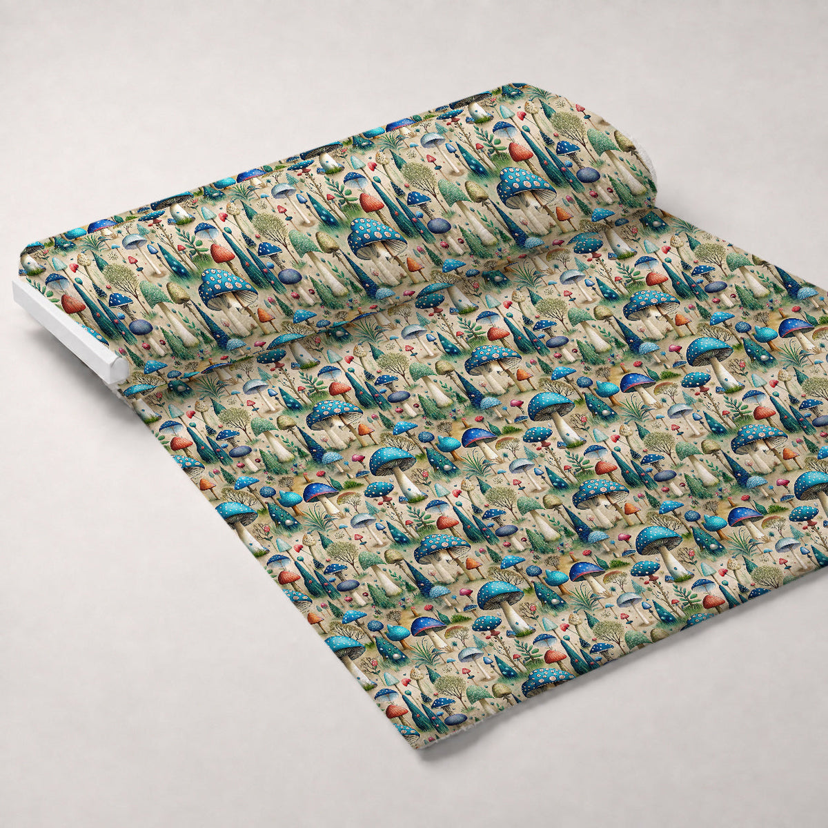 Toadstool Grove Pattern 1 Minky Fabric