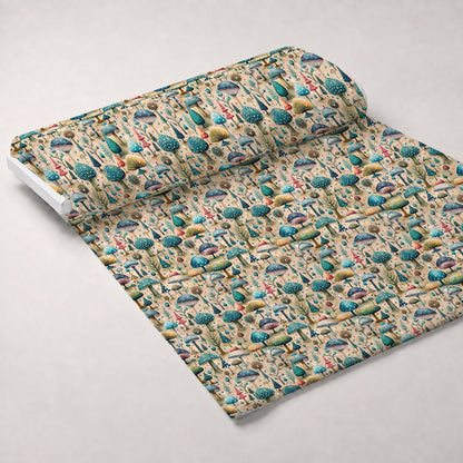 Toadstool Grove Pattern 10 Minky Fabric