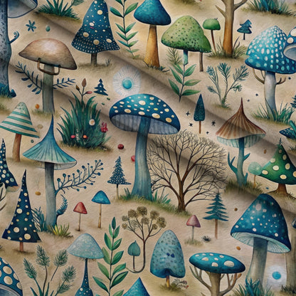 Toadstool Grove Pattern 11 Minky Fabric