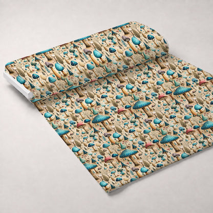 Toadstool Grove Pattern 3 Minky Fabric