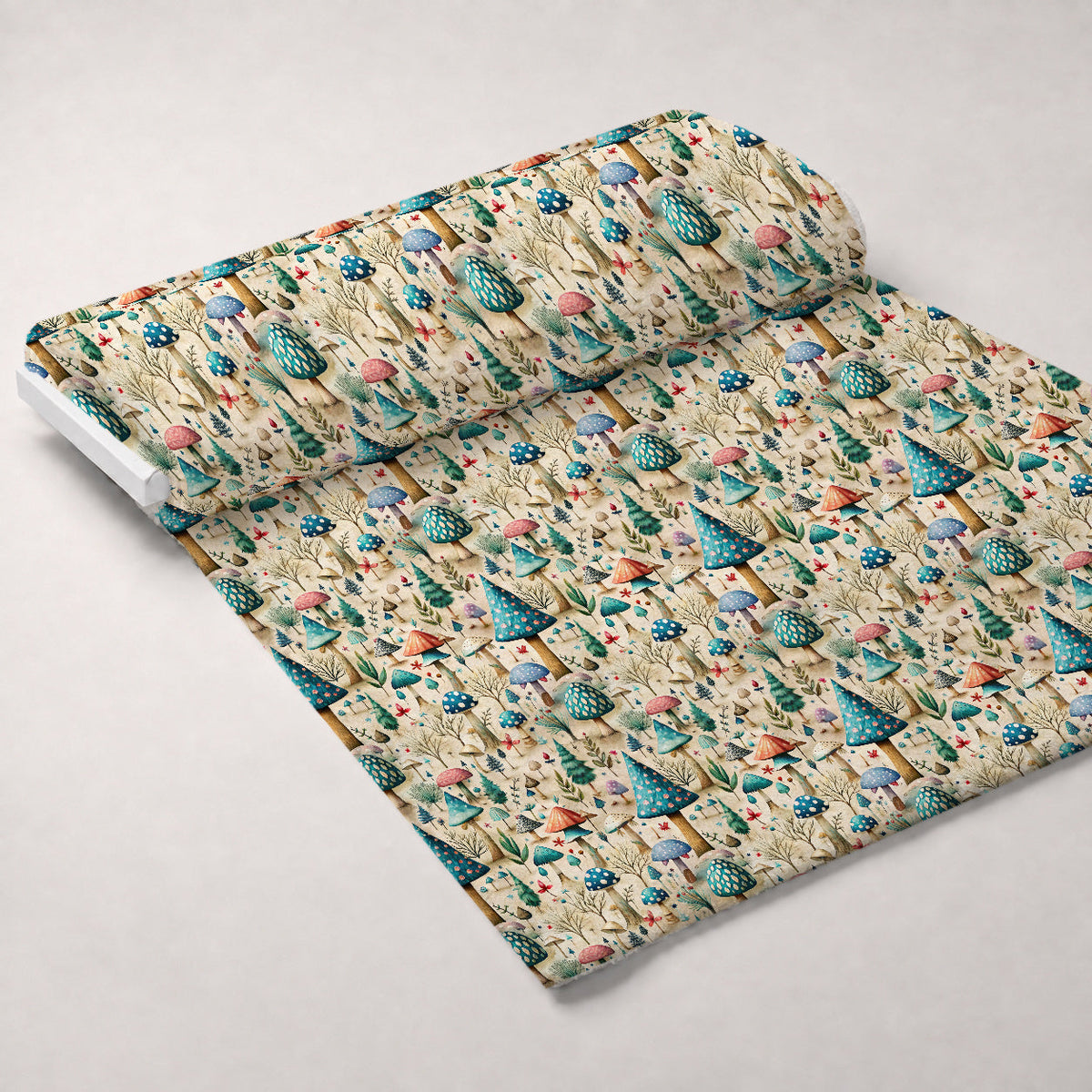 Toadstool Grove Pattern 4 Minky Fabric