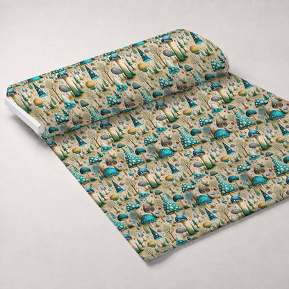 Toadstool Grove Pattern 6 Minky Fabric