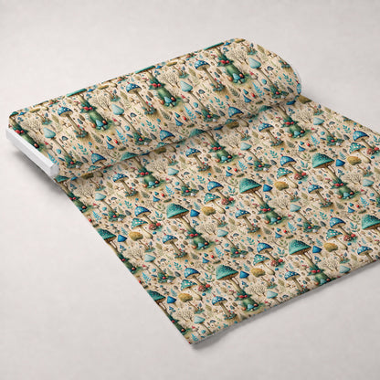 Toadstool Grove Pattern 7 Minky Fabric