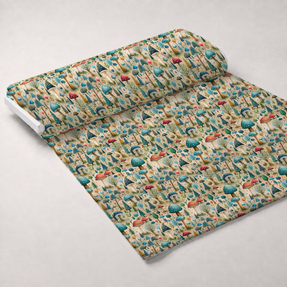 Toadstool Grove Pattern 8 Minky Fabric