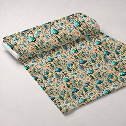 Toadstool Grove Pattern 9 Minky Fabric