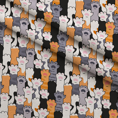 Toe Beans Pattern 1 Minky Fabric