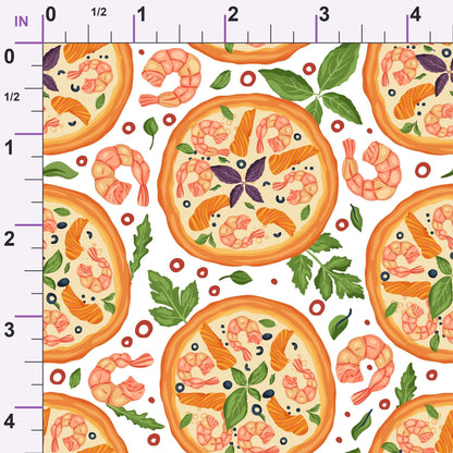 Trattoria Toppings Pattern 1 Minky Fabric