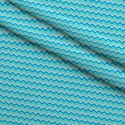 Tropical Shoreline Pattern 1 Minky Fabric