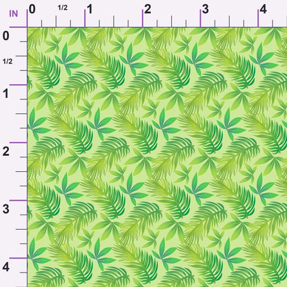 Tropical Shoreline Pattern 11 Minky Fabric