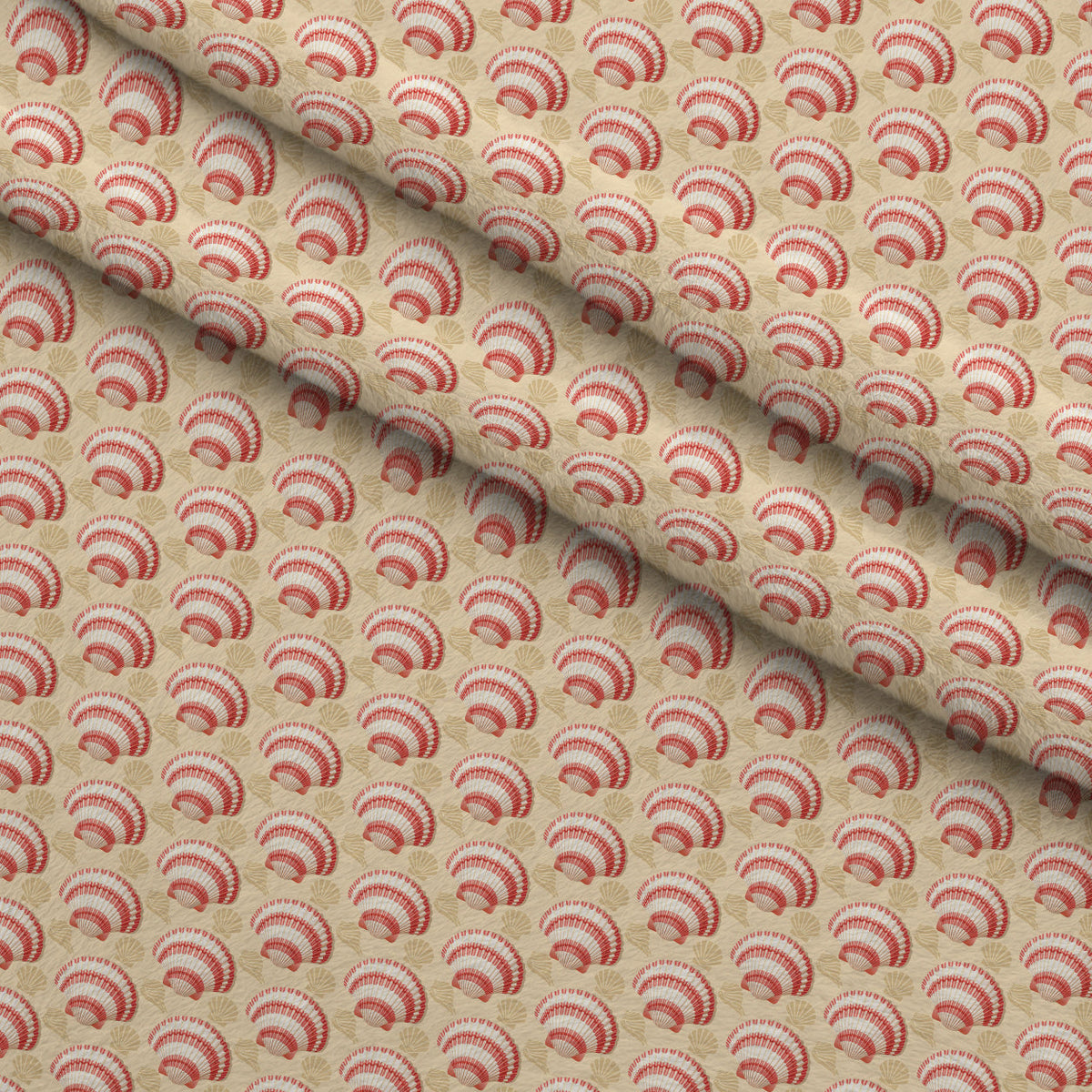 Tropical Shoreline Pattern 2 Minky Fabric