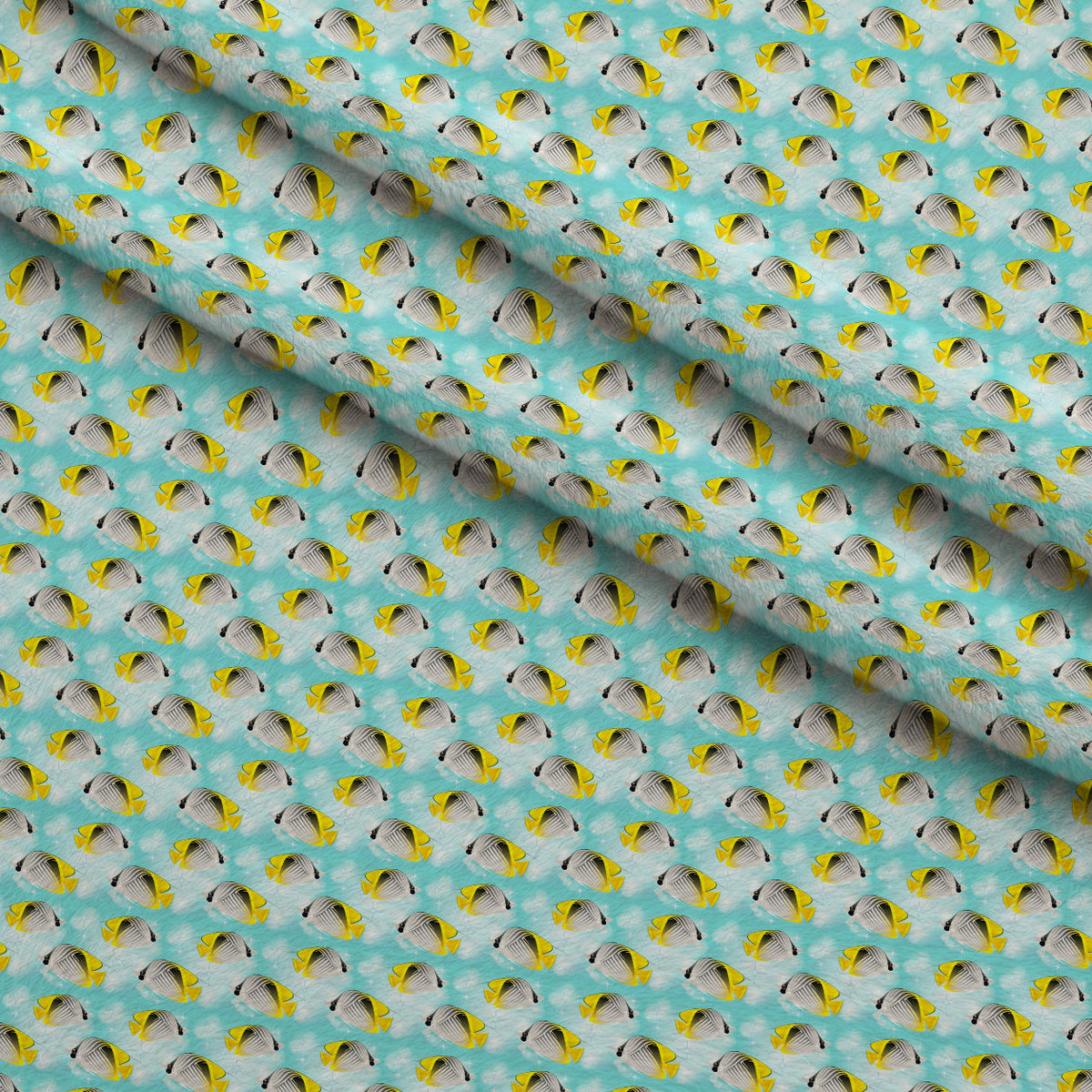 Tropical Shoreline Pattern 5 Minky Fabric