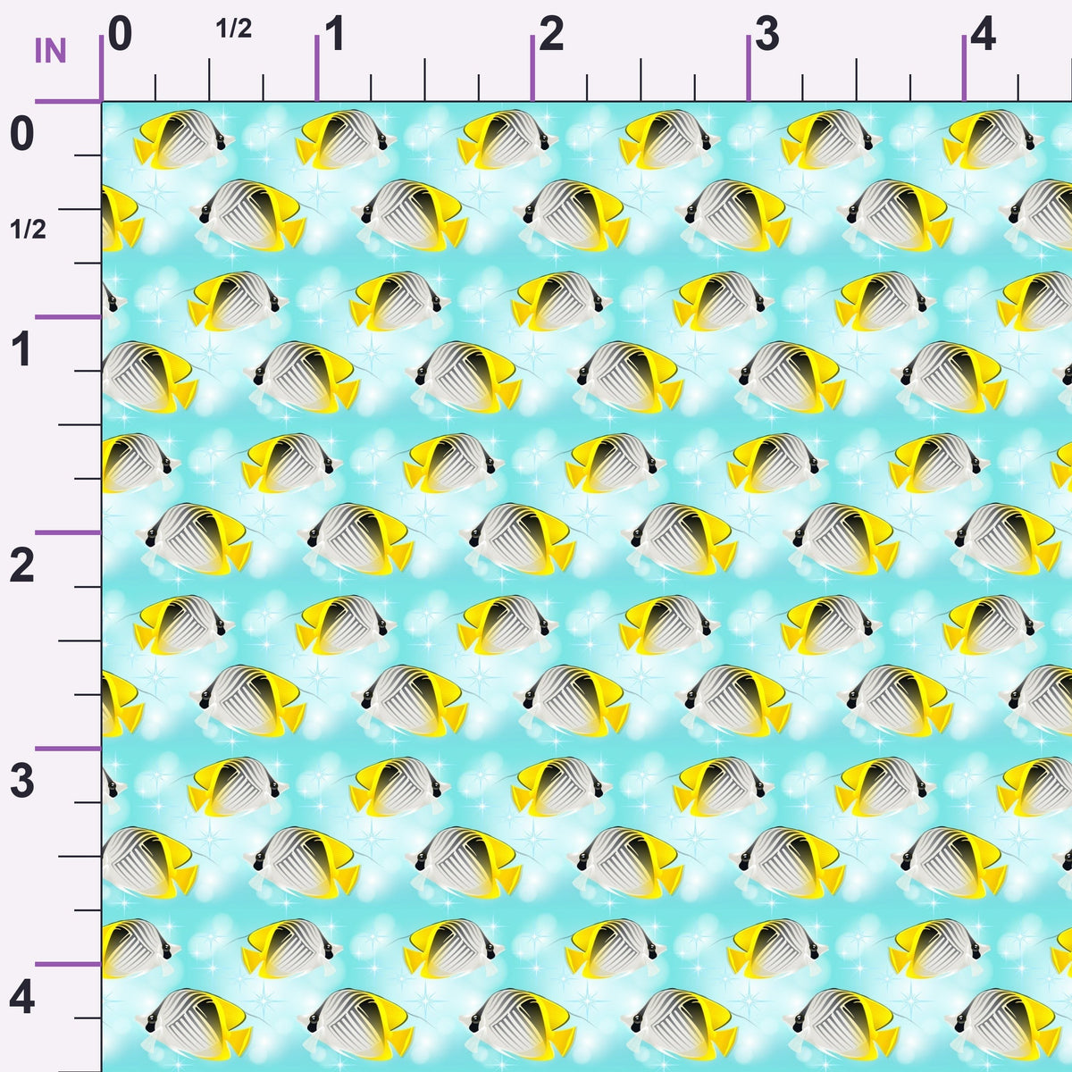Tropical Shoreline Pattern 5 Minky Fabric