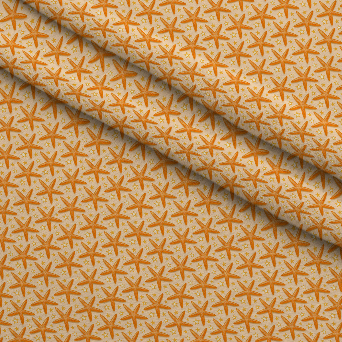 Tropical Shoreline Pattern 6 Minky Fabric