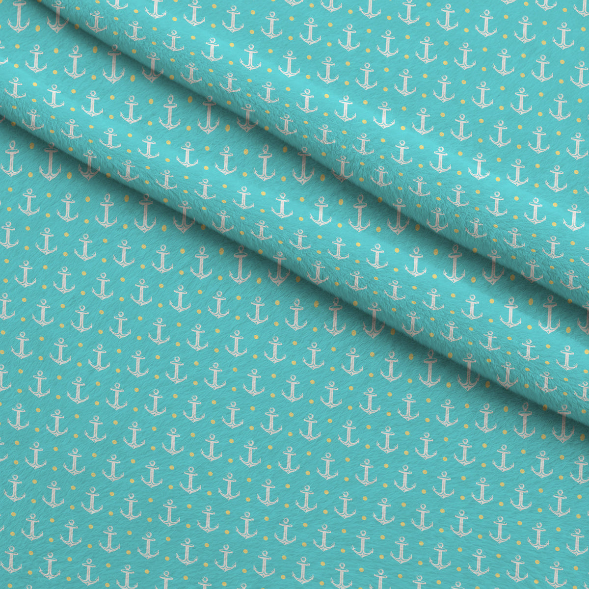 Tropical Shoreline Pattern 7 Minky Fabric