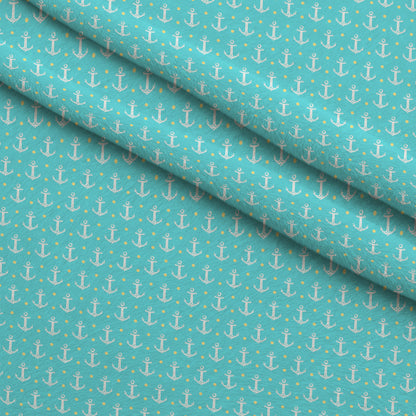 Tropical Shoreline Pattern 7 Minky Fabric