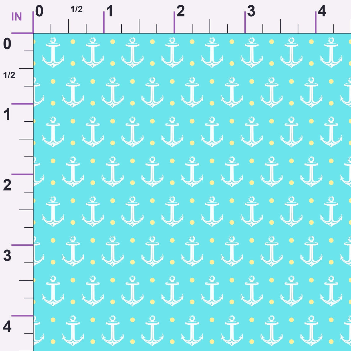 Tropical Shoreline Pattern 7 Minky Fabric
