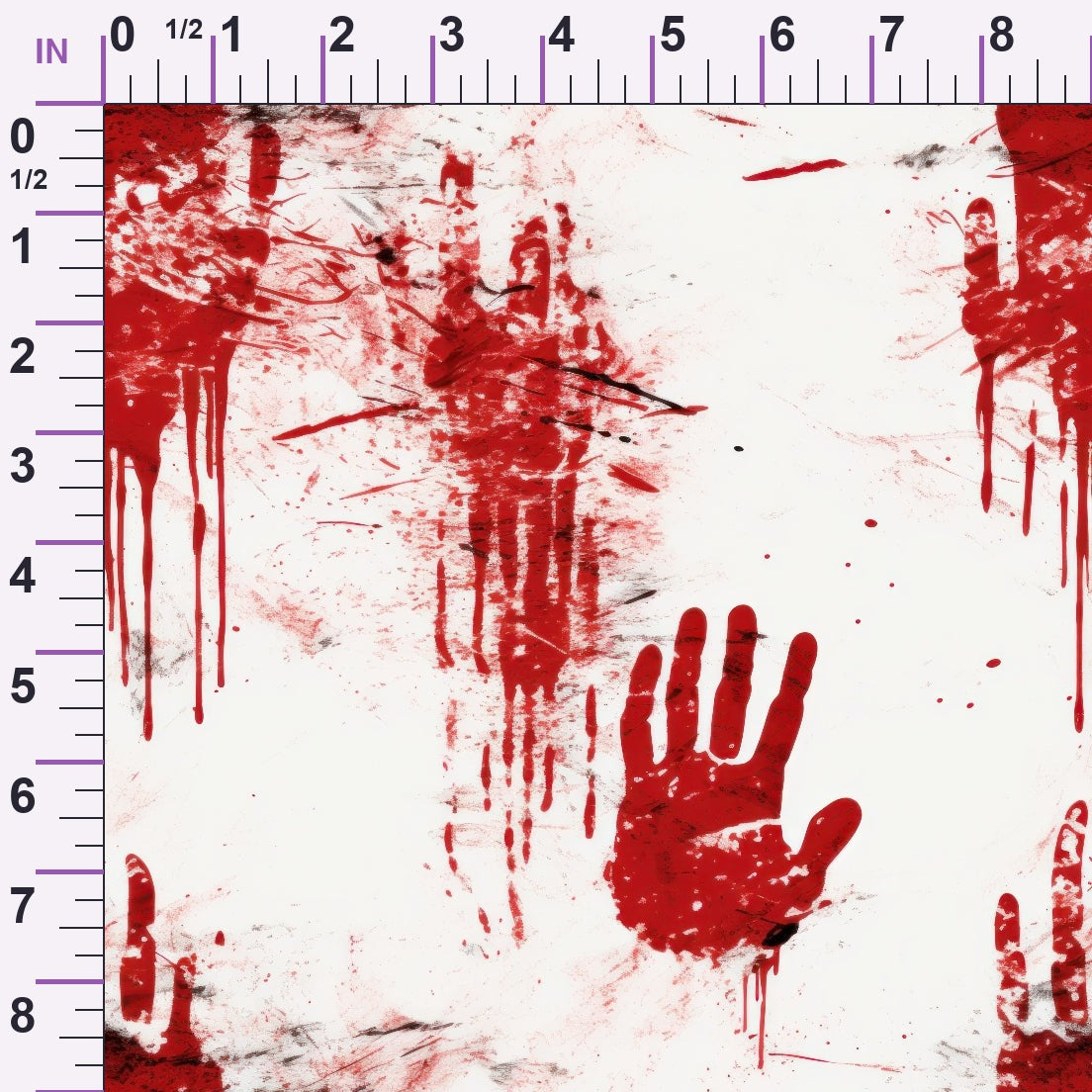 True Crime Pattern 1 Minky Fabric