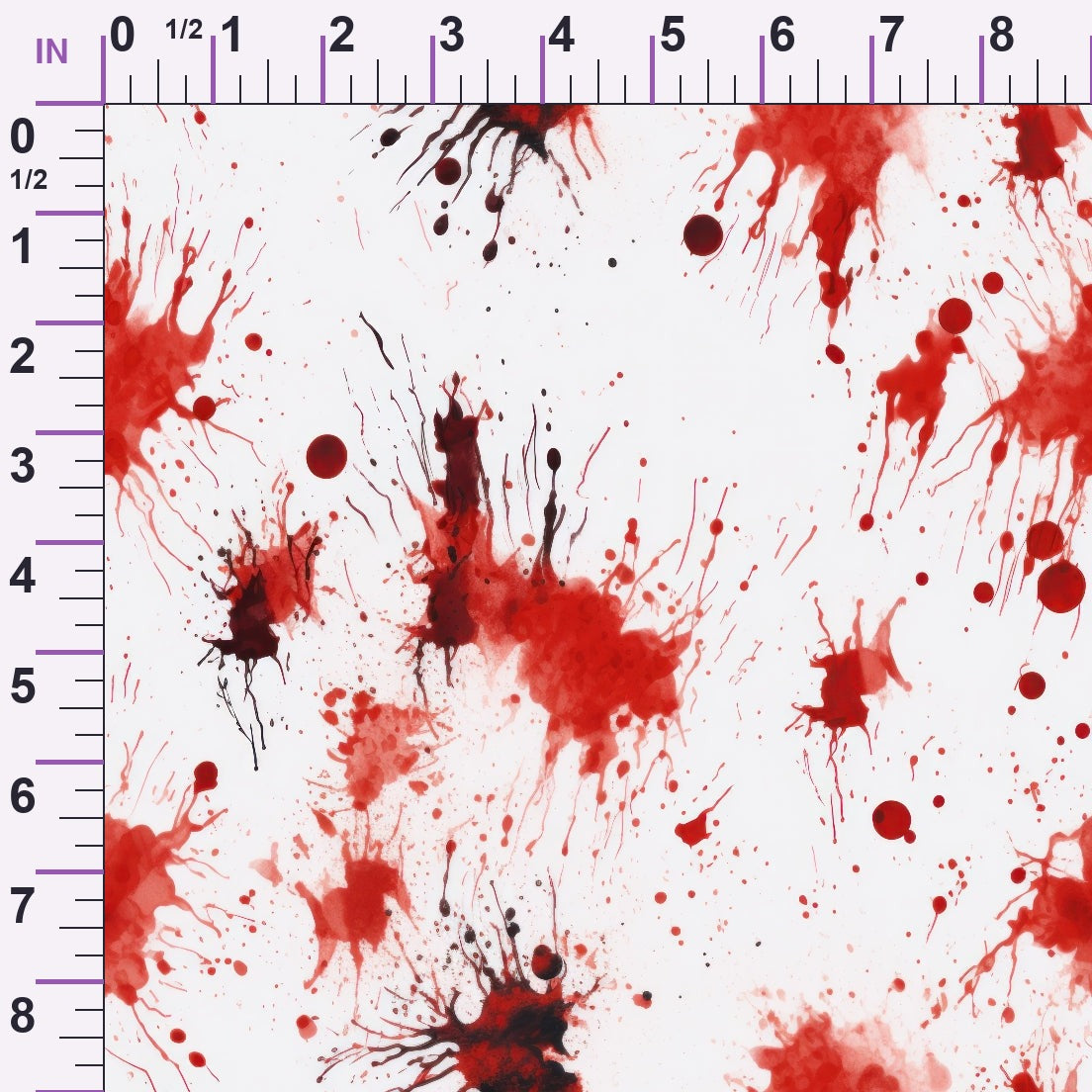 True Crime Pattern 8 Minky Fabric