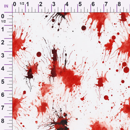 True Crime Pattern 8 Minky Fabric