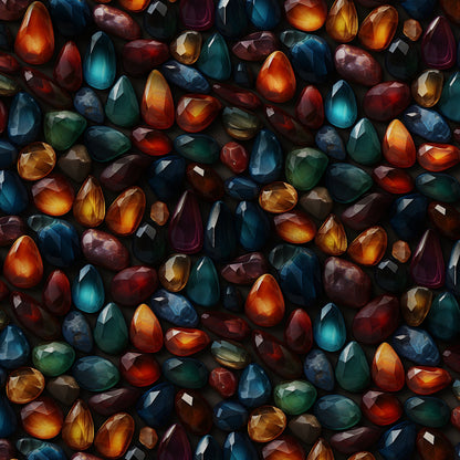 Tumbled Treasures Pattern 1 Minky Fabric