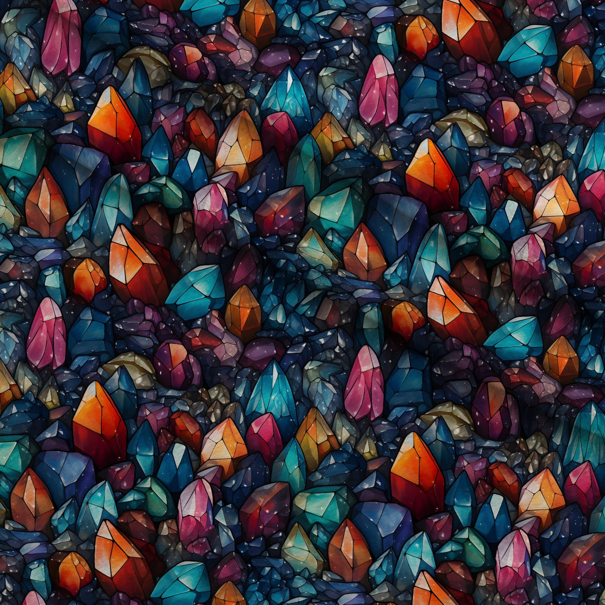 Tumbled Treasures Pattern 5 Minky Fabric
