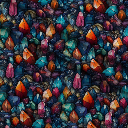 Tumbled Treasures Pattern 5 Minky Fabric