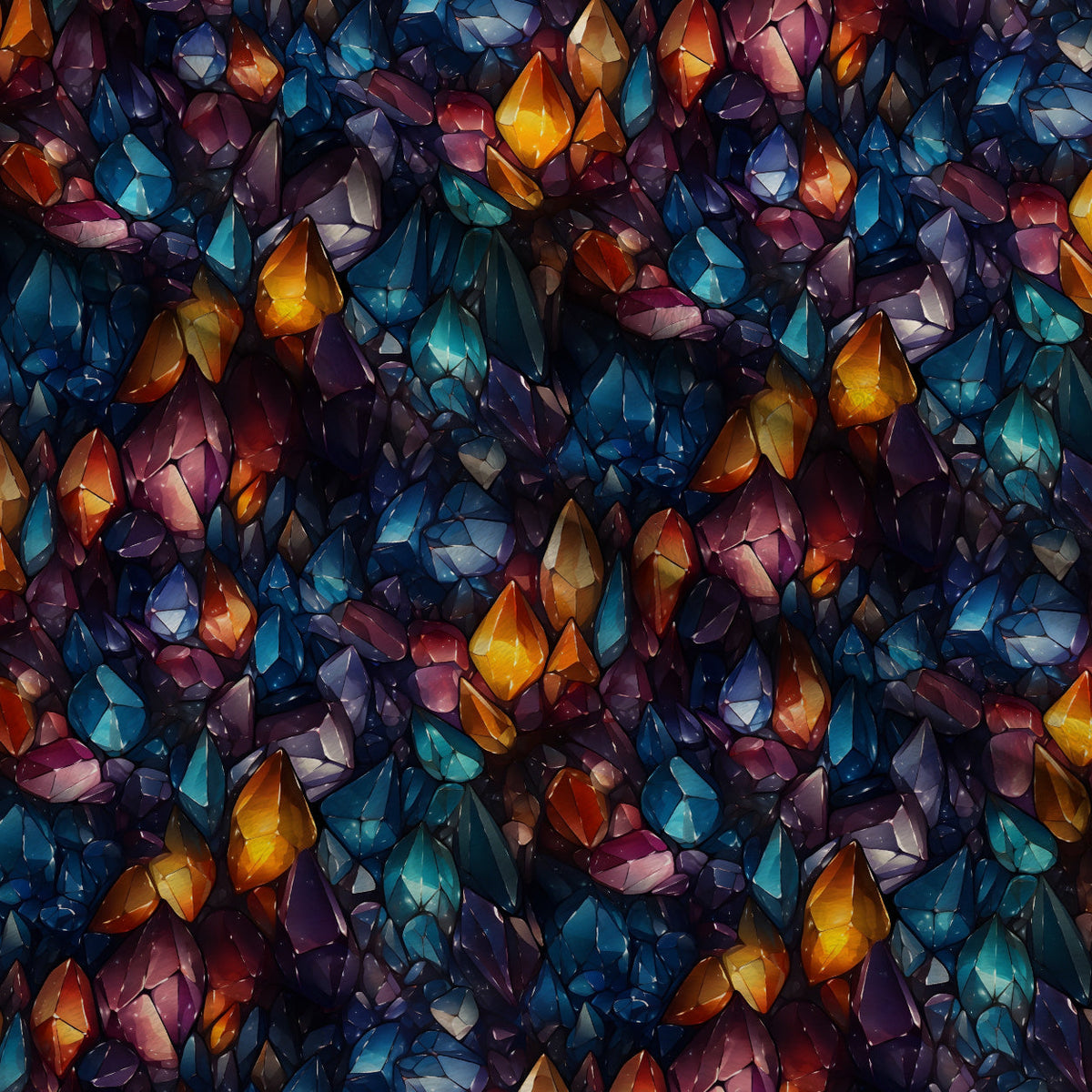 Tumbled Treasures Pattern 6 Minky Fabric