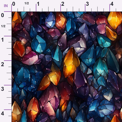 Tumbled Treasures Pattern 6 Minky Fabric