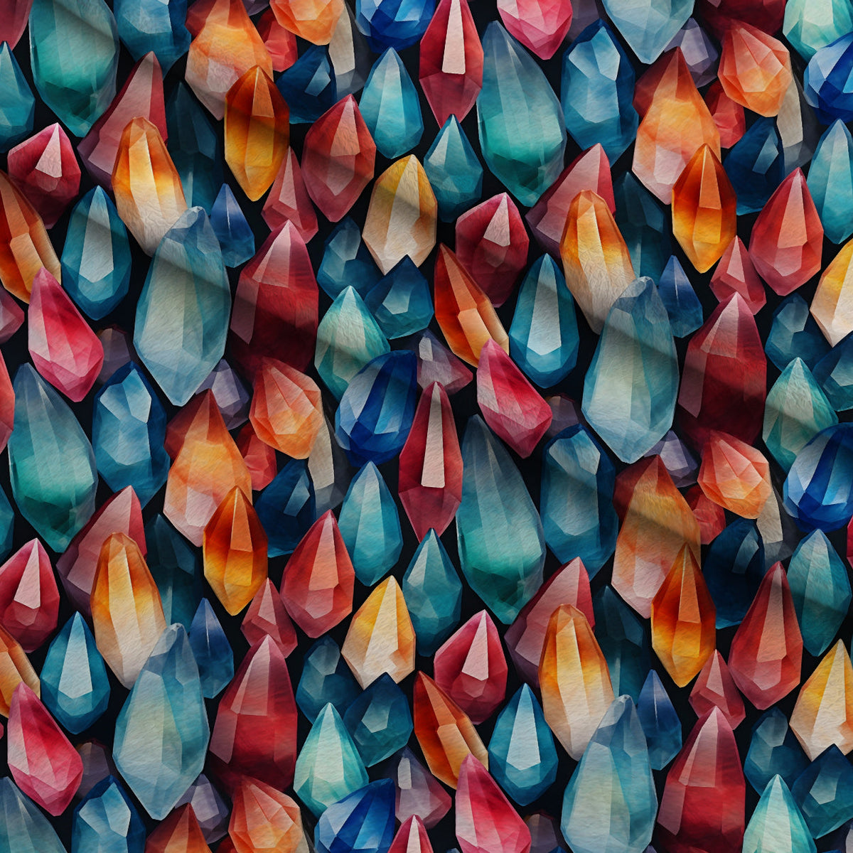 Tumbled Treasures Pattern 7 Minky Fabric