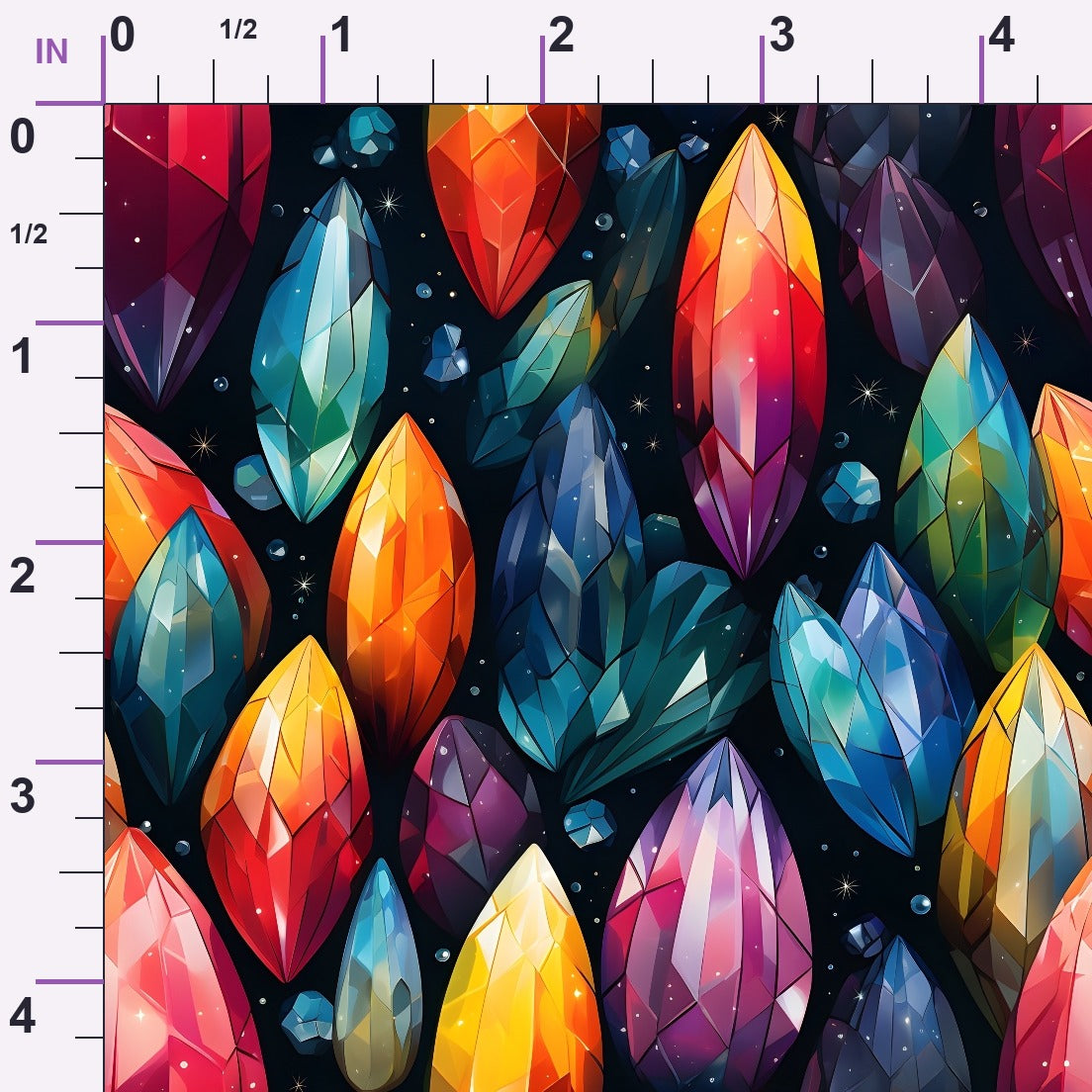 Tumbled Treasures Pattern 8 Minky Fabric