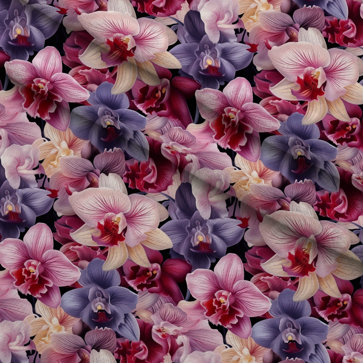 Twilight Blooms Pattern 1 Minky Fabric
